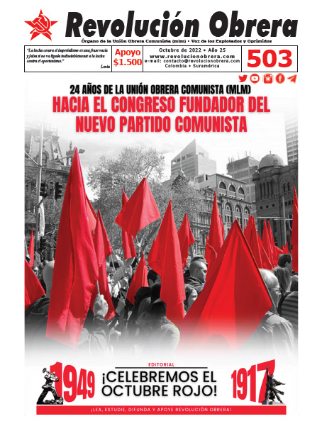 Edición de Revolución Obrera No. 503 1