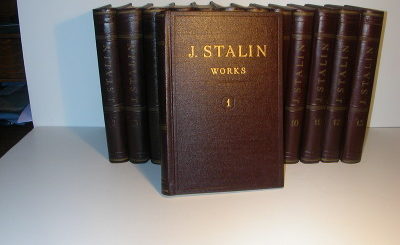 ¡Ya Están a su Alcance las Obras de José Stalin en 14 Tomos! 1