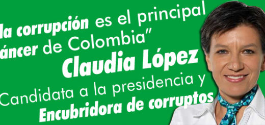 Una muestra de la hipócrita campaña de Claudia López contra la corrupción 2