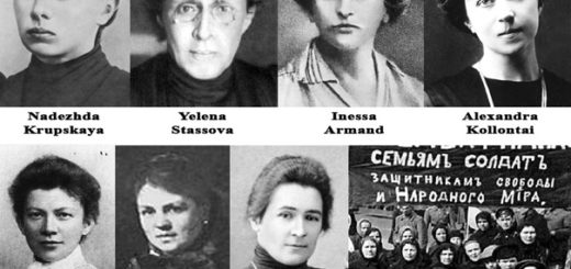 Mujeres Combatientes en los días de la Gran Revolución de Octubre 3