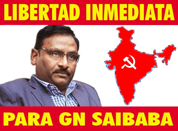 ¡Exigimos libertad inmediata para el profesor GN Saibaba! 1