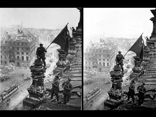 La historia de la Bandera Roja Sobre el Reichstag 7