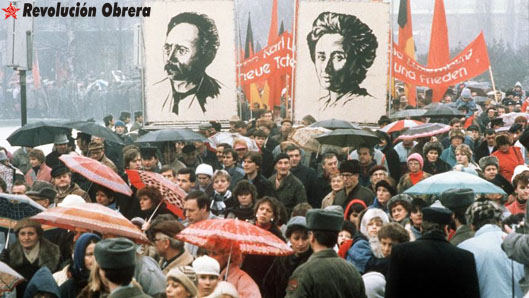 En el Centenario del levantamiento Espartaquista y el asesinato de Rosa Luxemburgo y Carlos Liebknecht 2
