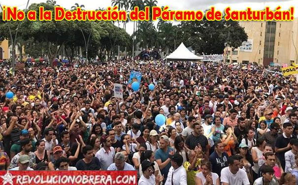 ¡No a la Destrucción del Páramo de Santurbán! 1