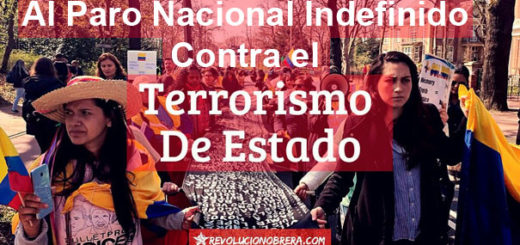 ¡Frenar el Terrorismo de Estado con el Paro Nacional Indefinido! 3