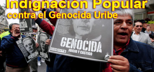 Indignación Popular en la Indagatoria al Genocida Uribe 3