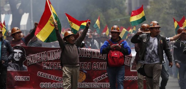 Bolivia, más leña seca que arde en pro de la revolución 1