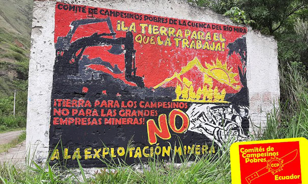 Ecuador: campesinos pobres se levantan contra la minería