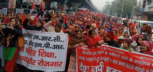 La Huelga más grande en la historia sacude a la India: 250 millones de proletarios paralizan el país 4