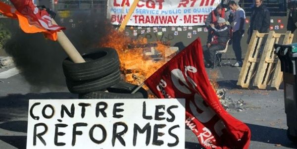 FRANCIA: Con el paro en la producción se detiene la reforma pensional 11