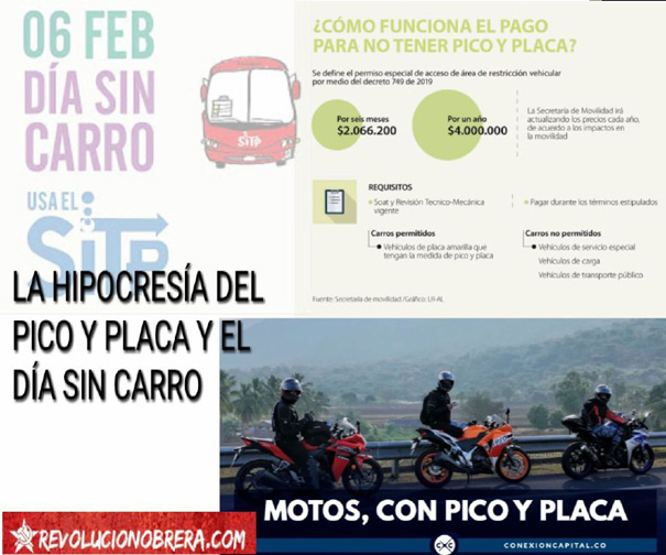 La Hipocresía del Pico y Placa y el Día Sin Carro 1