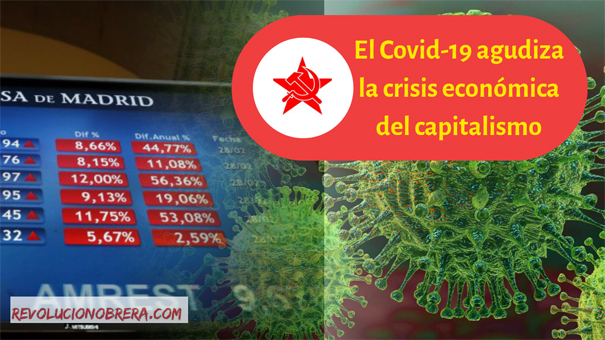 El Covid-19 agudiza la crisis económica del capitalismo 1