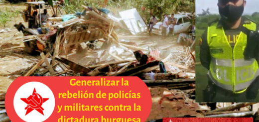 Generalizar la rebelión de policías y militares contra la dictadura burguesa 4