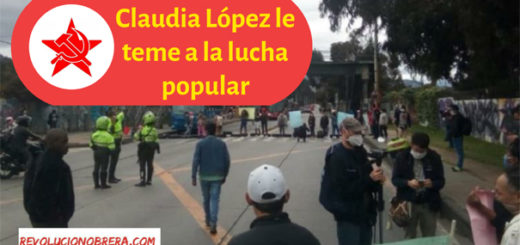 Claudia López le Teme a la Lucha Popular 4