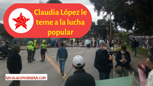 Claudia López le Teme a la Lucha Popular 1