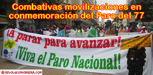 Movilizaciones en Conmemoración De Los 43 Años Del Paro “Cívico” Del 77 1