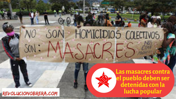 Las Masacres Contra El Pueblo Deben Ser Detenidas Con La Lucha Popular 2