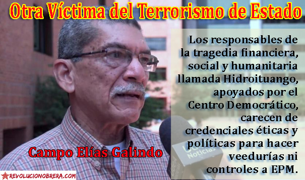 El Profesor Campo Elías, Otra Víctima Del Terrorismo De Estado 1