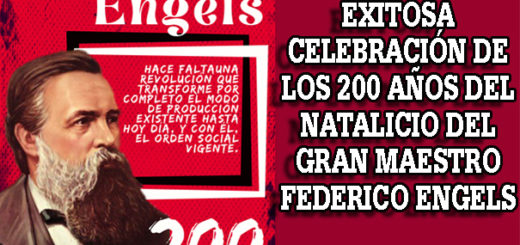 Exitosa celebración de los 200 Años del Natalicio del gran maestro Federico Engels 3