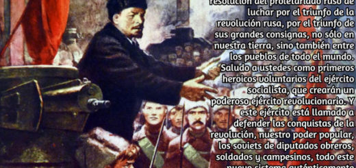 Lenin, discurso sobre el Ejército Rojo