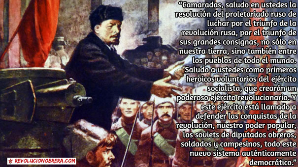Lenin, discurso sobre el Ejército Rojo