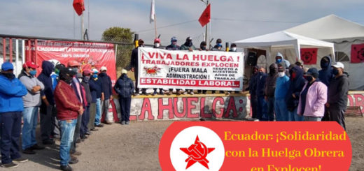 Ecuador: ¡Solidaridad con la Huelga Obrera en Explocen! 2