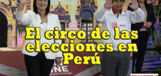 El circo de las elecciones en Perú y el camino revolucionario del pueblo