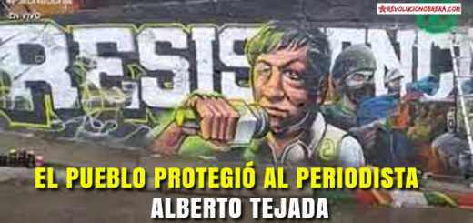 El pueblo protegió al periodista Alberto Tejada