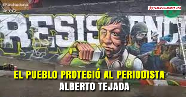 El pueblo protegió al periodista Alberto Tejada