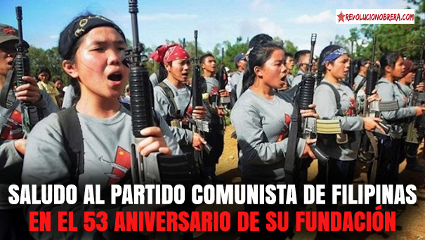 Saludo al Partido Comunista de Filipinas