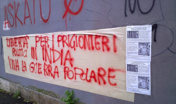 ITALIA - 1 de enero de 2021 - ¡el año nuevo debe ser el año de la liberación de los presos políticos en la India! - ¡empezar con la LIBERTAD de BK! ¡Abajo el régimen fascista de MODI! 1