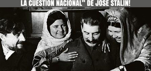 ¡Estudiemos “Cómo entiende la socialdemocracia la cuestión nacional” de José Stalin!