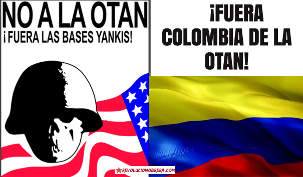 ¡Fuera Colombia de la OTAN!