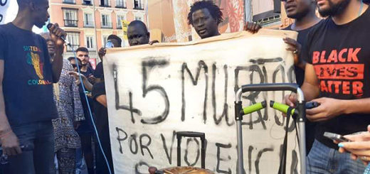 ¡Contra la masacre de migrantes en Melilla - imperialistas y gobiernos reaccionarios asesinos!