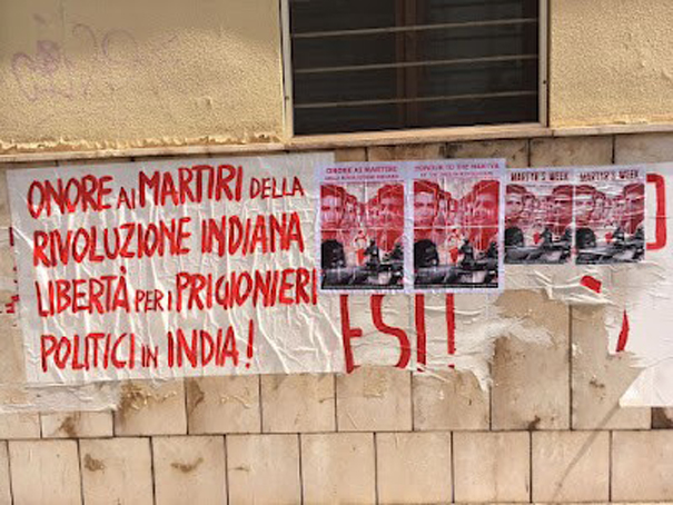 Italia - Semana de los Mártires de la India - gran apoyo en Italia 6