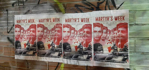En la semana de los mártires de la Guerra Popular en la India