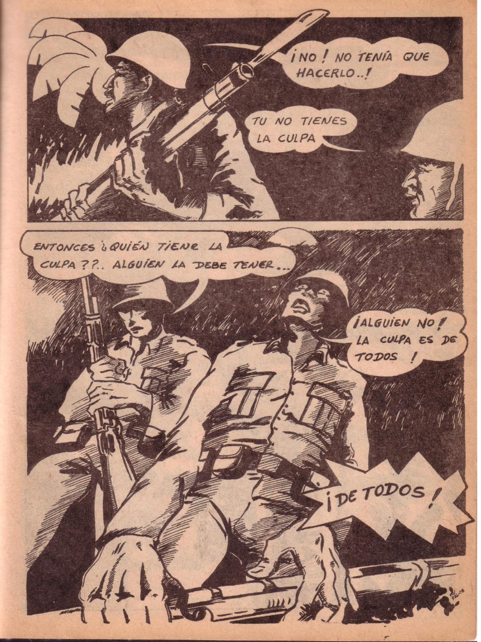 Huelga de la Bananeras: Comic "Soldados" 29