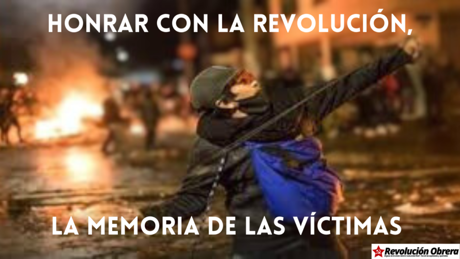 Honrar con la revolución, la memoria de las víctimas 1