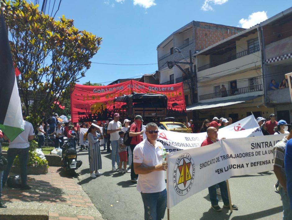 Reporte de la jornada del Primero de Mayo en Colombia 10