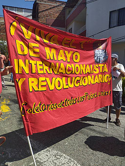Reporte de la jornada del Primero de Mayo en Colombia