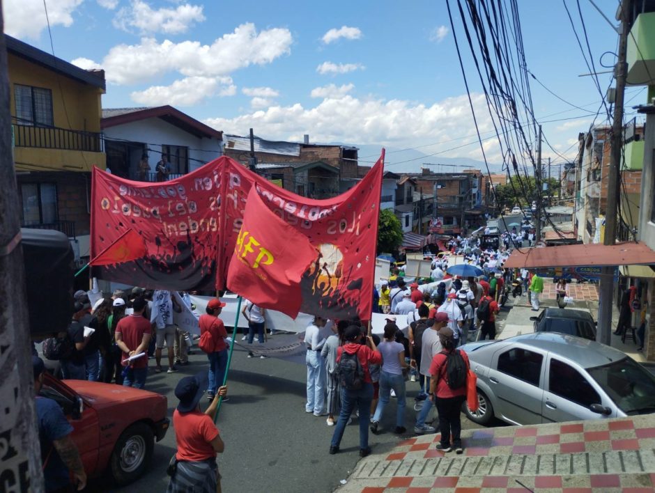Reporte de la jornada del Primero de Mayo en Colombia 12