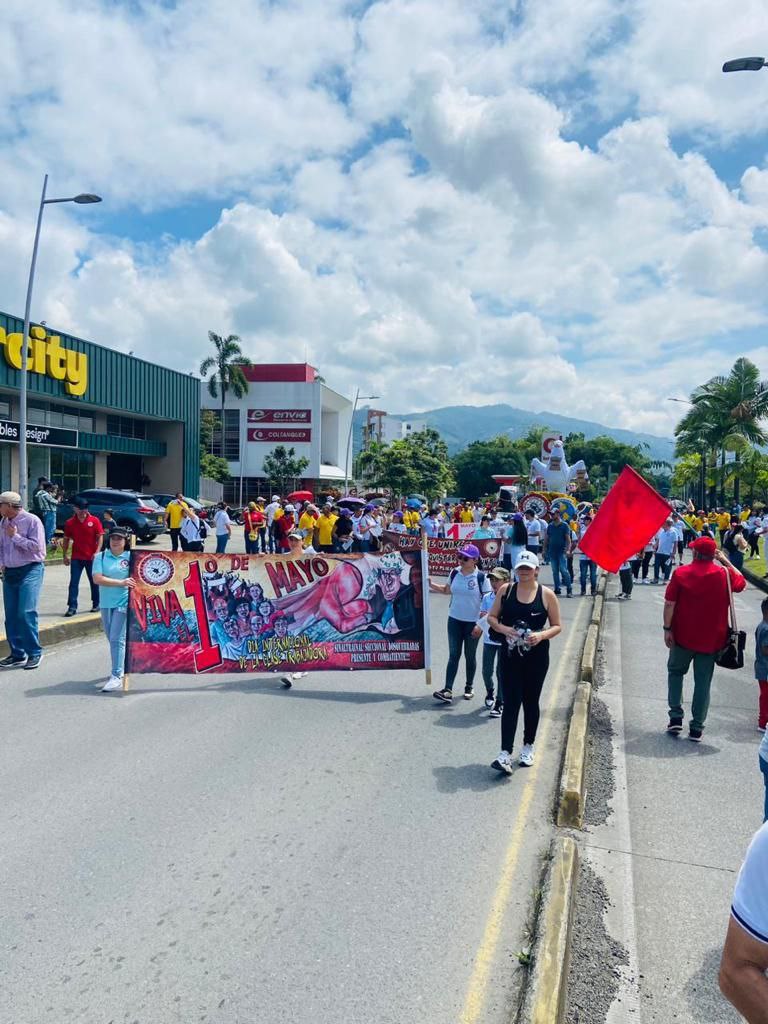 Reporte de la jornada del Primero de Mayo en Colombia 26