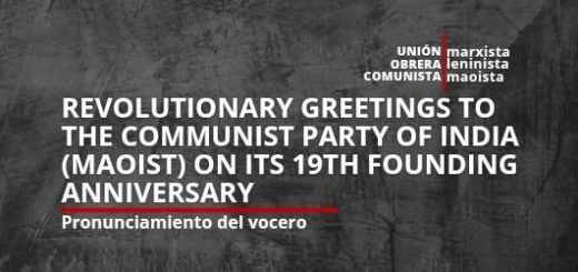 Revolutionary greetings to the Communist Party of India (Maoist) on its 19th founding anniversary